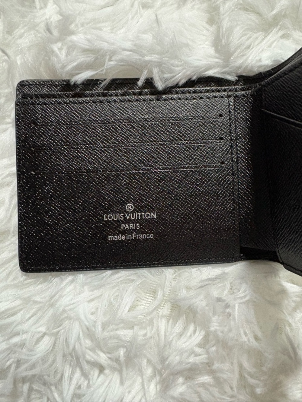 Louis Vuitton Black Monogram Money Clip Wallet - Picture 2 of 5